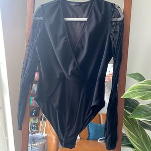 Wrap front Bodysuit